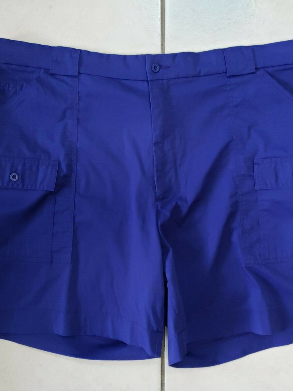Vintage Sportif Hatteras Cargo Shorts, Style 618162, Blue, 46